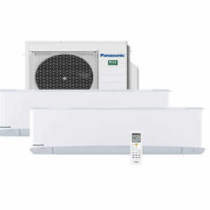 Panasonic Varmepumpe CS-TZ25TKEW, CU-2Z50TBE